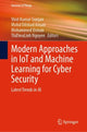Book cover of: Modern Approaches in IoT and Machine Learning for Cyber Security. By: Vinit Kumar Gunjan