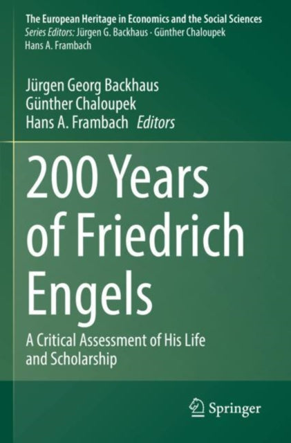 Book cover of: 200 Years of Friedrich Engels. By: Jürgen Georg Backhaus
