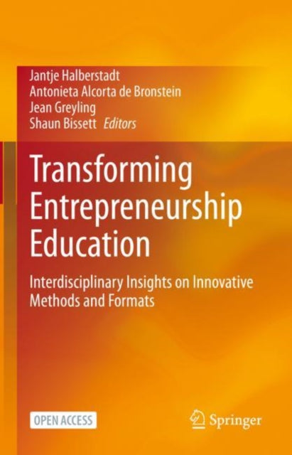 Book cover of: Transforming Entrepreneurship Education. By: Jantje Halberstadt