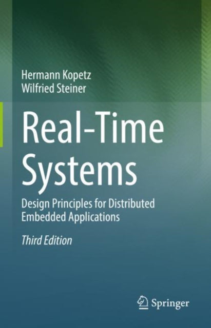 Book cover of: Real-Time Systems. By: Hermann Kopetz