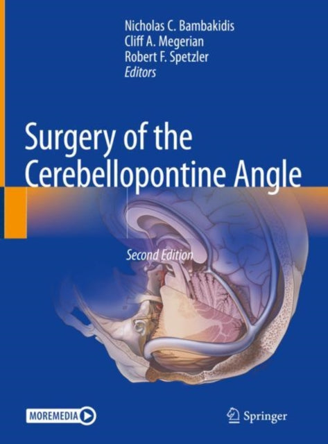 Book cover of: Surgery of the Cerebellopontine Angle. By: Nicholas C. Bambakidis