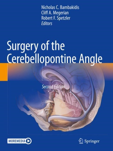 Book cover of: Surgery of the Cerebellopontine Angle. By: Nicholas C. Bambakidis