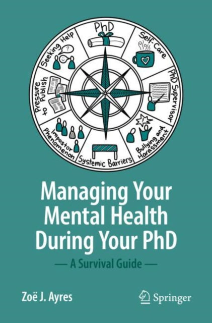 Book cover of: Managing your Mental Health during your PhD. By: Zoë J. Ayres