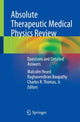 Book cover of: Absolute Therapeutic Medical Physics Review. By: Malcolm Heard