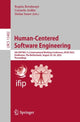 Book cover of: Human-Centered Software Engineering. By: Regina Bernhaupt