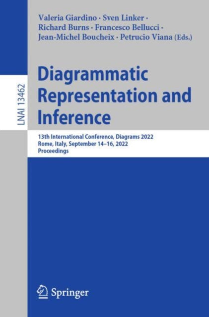 Book cover of: Diagrammatic Representation and Inference. By: Valeria Giardino