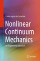 Book cover of: Nonlinear Continuum Mechanics. By: Carlos Agelet de Saracibar