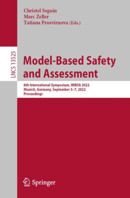 Book cover of: Model-Based Safety and Assessment. By: Christel Seguin