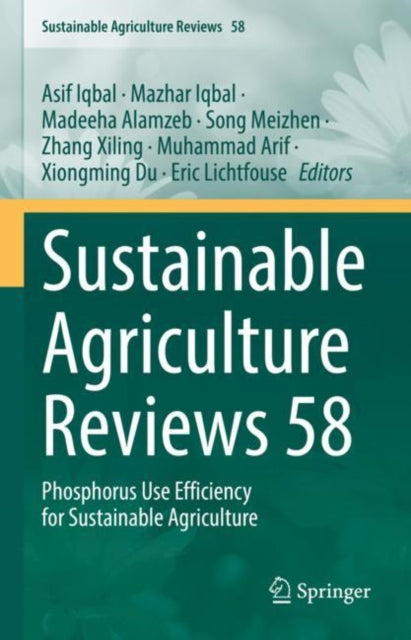 Book cover of: Sustainable Agriculture Reviews 58. By: Asif Iqbal