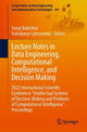 Book cover of: Lecture Notes in Data Engineering, Computational Intelligence, and Decision Making. By: Sergii Babichev