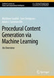 Book cover of: Procedural Content Generation via Machine Learning. By: Matthew Guzdial