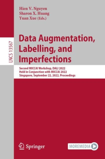 Book cover of: Data Augmentation, Labelling, and Imperfections. By: Hien V. Nguyen