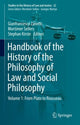 Book cover of: Handbook of the History of the Philosophy of Law and Social Philosophy. By: Gianfrancesco Zanetti