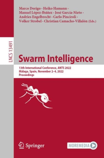 Book cover of: Swarm Intelligence. By: Marco Dorigo