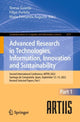Book cover of: Advanced Research in Technologies, Information, Innovation and Sustainability. By: Teresa Guarda