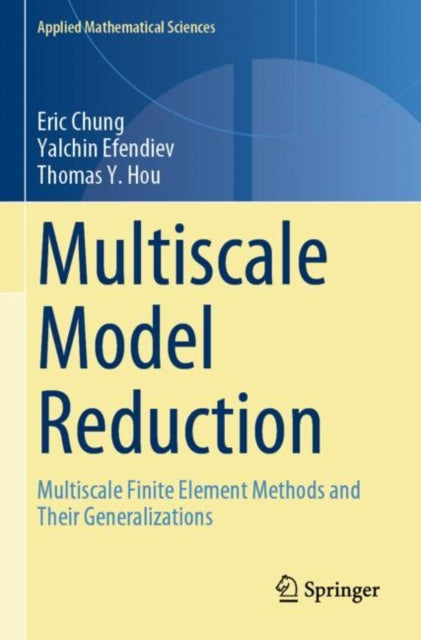 Book cover of: Multiscale Model Reduction. By: Eric Chung