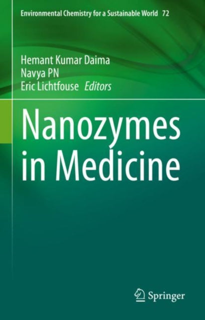 Book cover of: Nanozymes in Medicine. By: Hemant Kumar Daima
