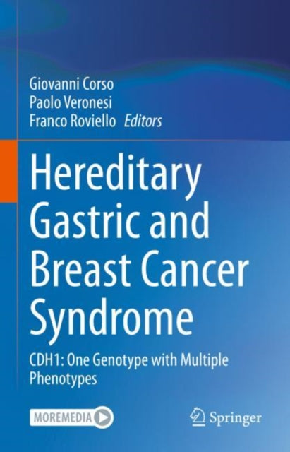 Book cover of: Hereditary Gastric and Breast Cancer Syndrome. By: Giovanni Corso