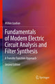 Book cover of: Fundamentals of Modern Electric Circuit Analysis and Filter Synthesis. By: Afshin Izadian