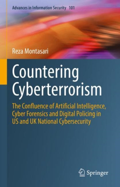 Book cover of: Countering Cyberterrorism. By: Reza Montasari