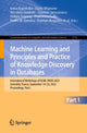 Book cover of: Machine Learning and Principles and Practice of Knowledge Discovery in Databases. By: Irena Koprinska