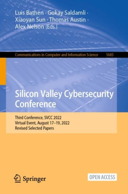 Book cover of: Silicon Valley Cybersecurity Conference. By: Luis Bathen