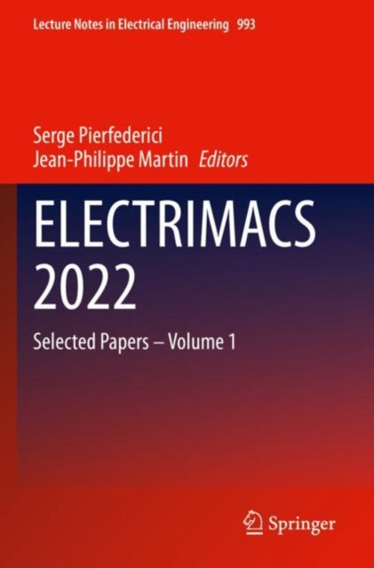 Book cover of: ELECTRIMACS 2022. By: Serge Pierfederici