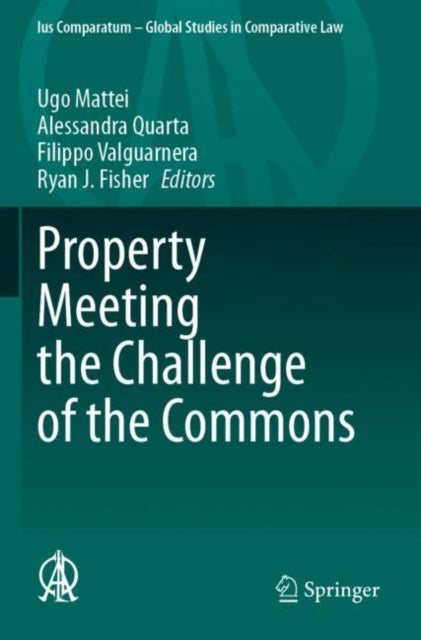 Book cover of: Property Meeting the Challenge of the Commons