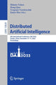 Book cover of: Distributed Artificial Intelligence. By: Makoto Yokoo