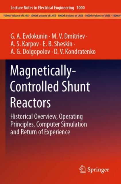 Book cover of: Magnetically-Controlled Shunt Reactors. By: G. A. Evdokunin