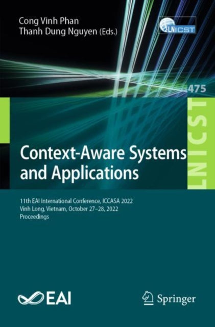 Book cover of: Context-Aware Systems and Applications. By: Thanh Dung Nguyen