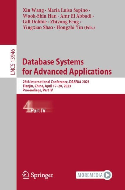 Book cover of: Database Systems for Advanced Applications. By: Xin Wang