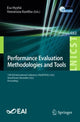 Book cover of: Performance Evaluation Methodologies and Tools. By: Esa Hyytiä