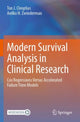 Book cover of: Modern Survival Analysis in Clinical Research. By: Ton J. Cleophas