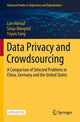 Book cover of: Data Privacy and Crowdsourcing. By: Lars Hornuf