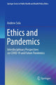 Book cover of: Ethics and Pandemics. By: FOM University of Applied Sciences for E
