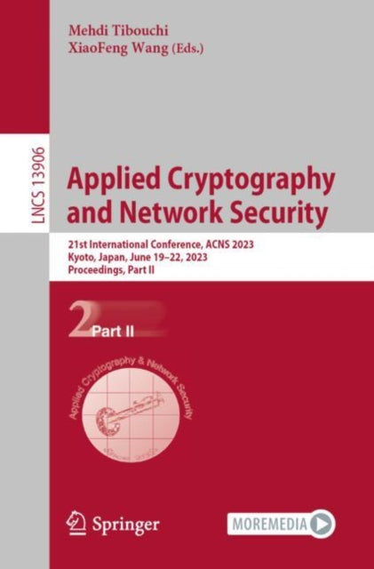 Book cover of: Applied Cryptography and Network Security. By: Mehdi Tibouchi