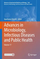 Book cover of: Advances in Microbiology, Infectious Diseases and Public Health. By: Gianfranco Donelli