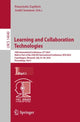 Book cover of: Learning and Collaboration Technologies. By: Panayiotis Zaphiris