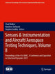 Book cover of: Sensors & Instrumentation and Aircraft/Aerospace Testing Techniques, Volume 8. By: Chad Walber