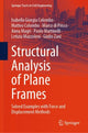 Book cover of: Structural Analysis of Plane Frames. By: Isabella Giorgia Colombo