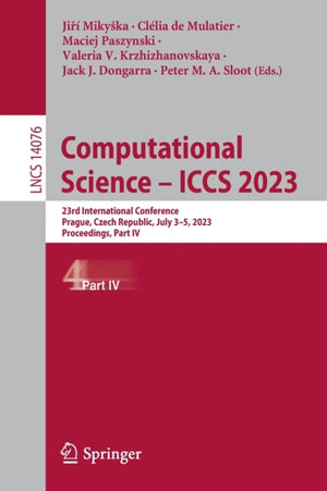 Computational Science – ICCS 2023