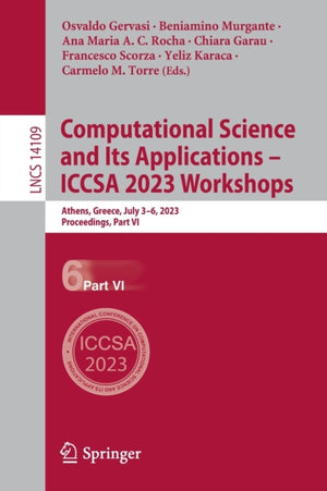 Computational Science and Its Applications – ICCSA 2023 Workshops