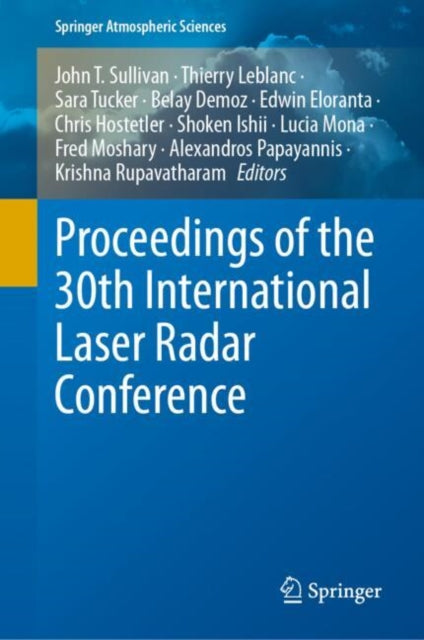 Book cover of: Proceedings of the 30th International Laser Radar Conference. By: Belay Demoz