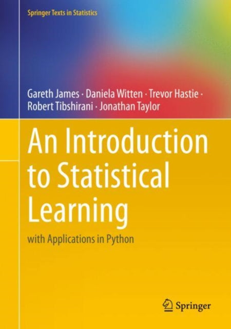 Book cover of: Introduction to Statistical Learning. By: Gareth James
