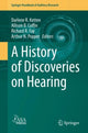 Book cover of: History of Discoveries on Hearing. By: Darlene Ketten