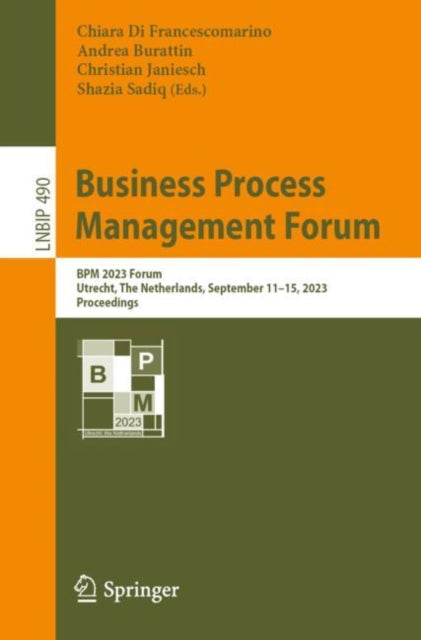 Book cover of: Business Process Management Forum. By: Chiara Di Francescomarino