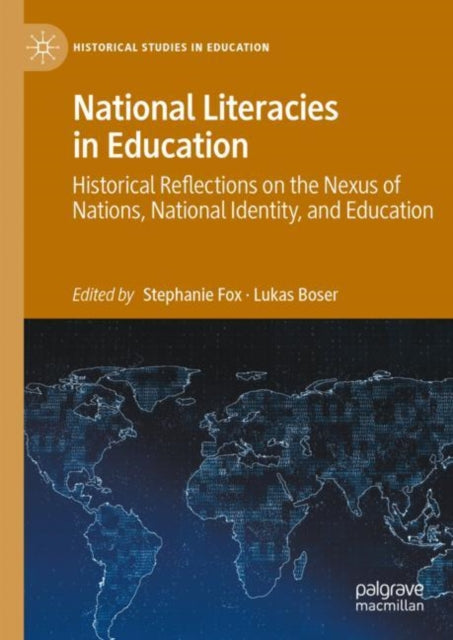 Book cover of: National Literacies in Education. By: Stephanie Fox