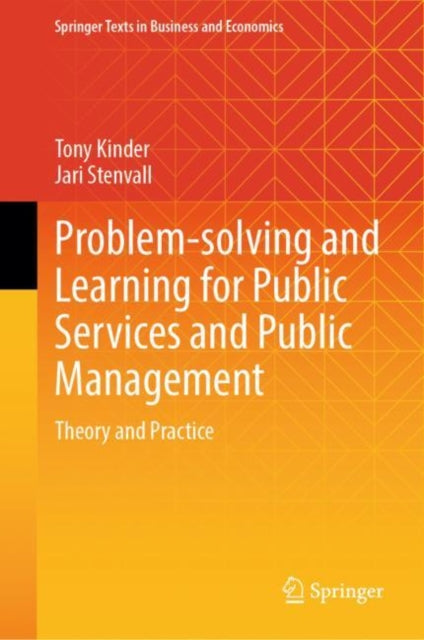 Book cover of: Problem-solving and Learning for Public Services and Public Management. By: Tony Kinder
