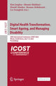 Book cover of: Digital Health Transformation, Smart Ageing, and Managing Disability. By: Kim Jongbae